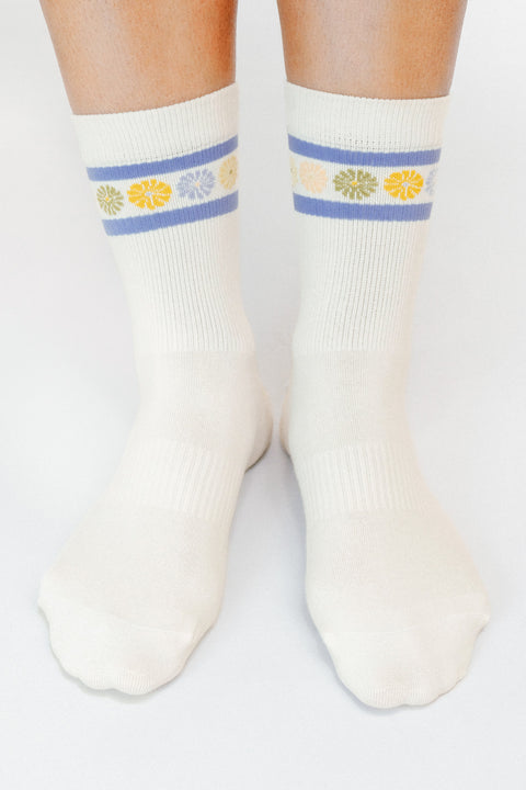 Flower Crown Knit Ankle Sock by The SoulShine Co.