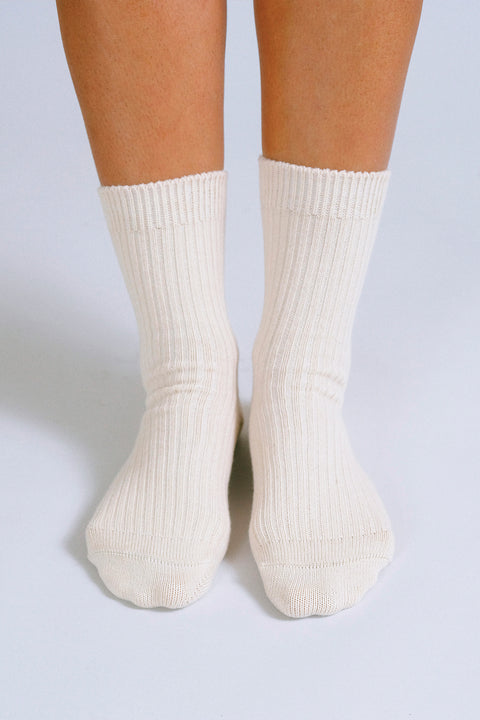 Beta Melange Crew Sock