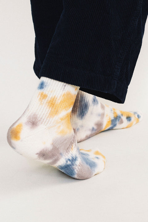 Trippy Tie Dye Crew Sock