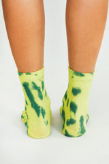 Trippy Tie Dye Ankle Sock