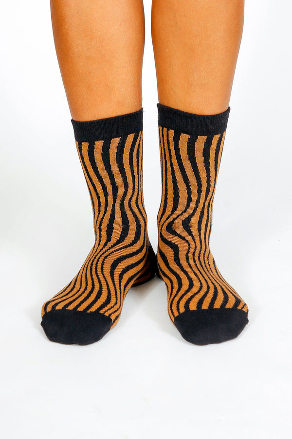Wave Ankle Sock