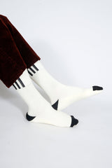 Split Dress Crew Sock