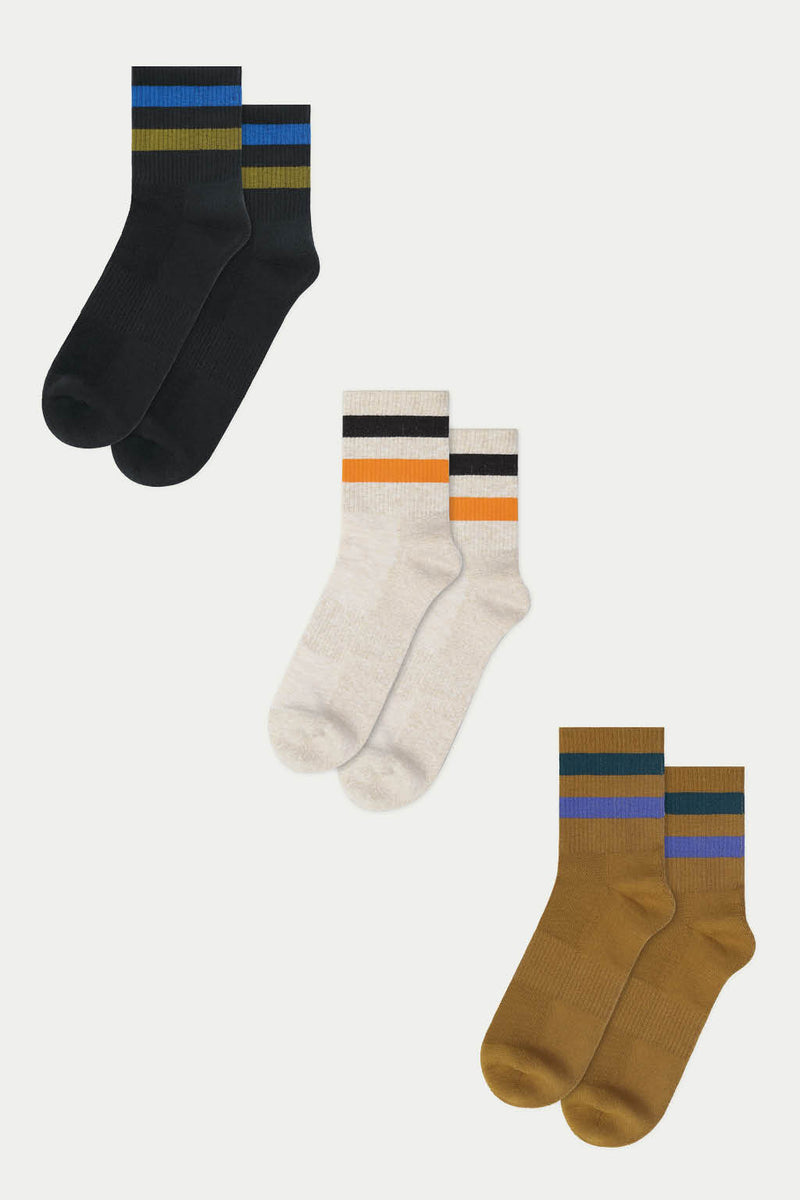Jouer Color Ankle Sock Pack