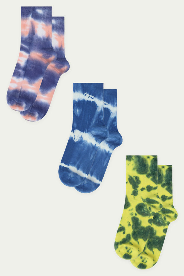 Trippy Tie Dye Ankle Sock Gift Pack
