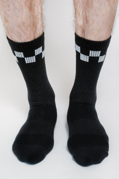 Life Rips Knit Crew Sock by Loindaflow