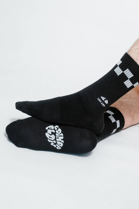 Life Rips Knit Crew Sock by Loindaflow
