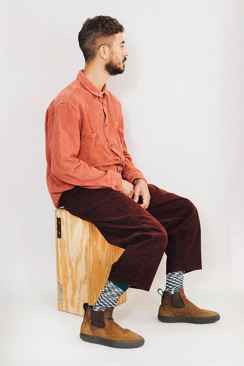 Mixer Knit Dress Crew Sock