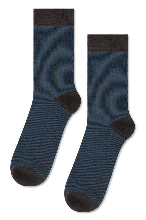 Raye Striped Dress Crew Sock