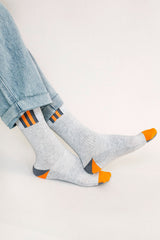 Split Dress Crew Sock