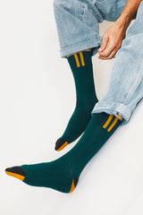 Split Dress Crew Sock