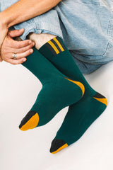 Split Dress Crew Sock