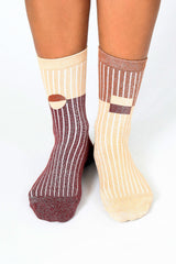 Casey Shimmer Ankle Sock