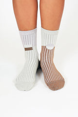 Casey Shimmer Ankle Sock