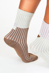 Casey Shimmer Ankle Sock