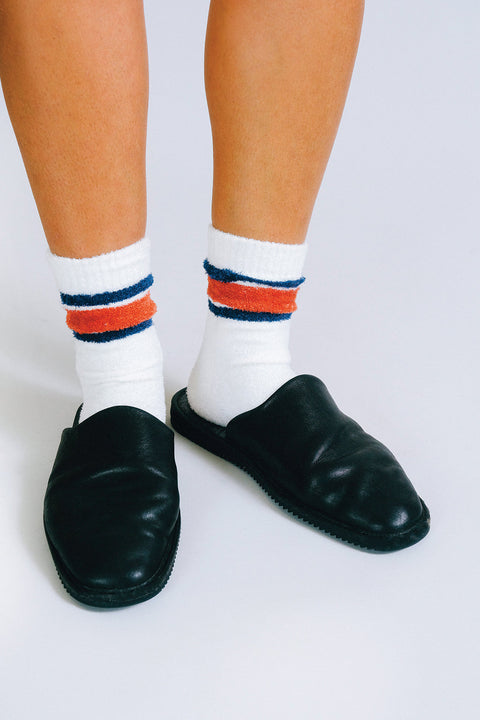Flour Plush Teddy Ankle Socks