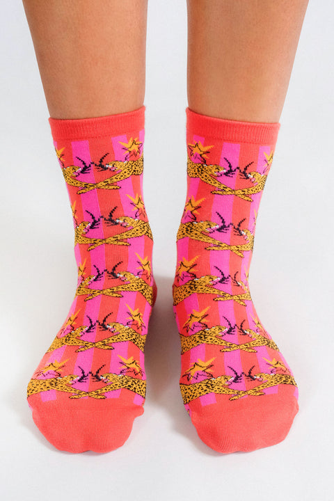 Cheetahs Knit Ankle by MŪR