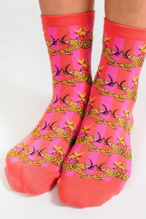 Cheetahs Knit Ankle by MŪR