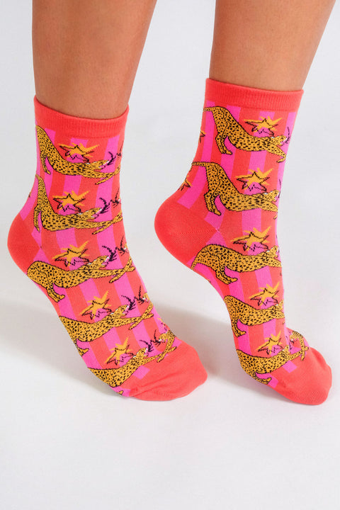 Cheetahs Knit Ankle by MŪR