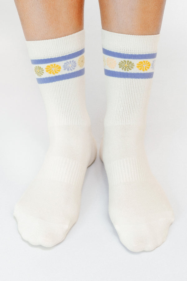 Flower Crown Knit Ankle Sock by The SoulShine Co.