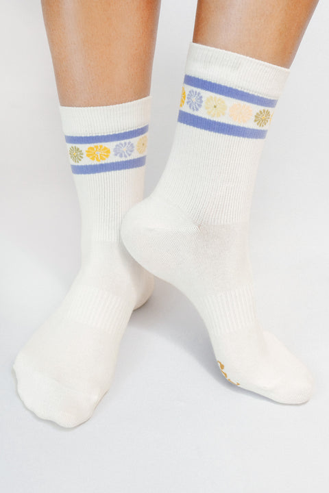 Flower Crown Knit Ankle Sock by The SoulShine Co.