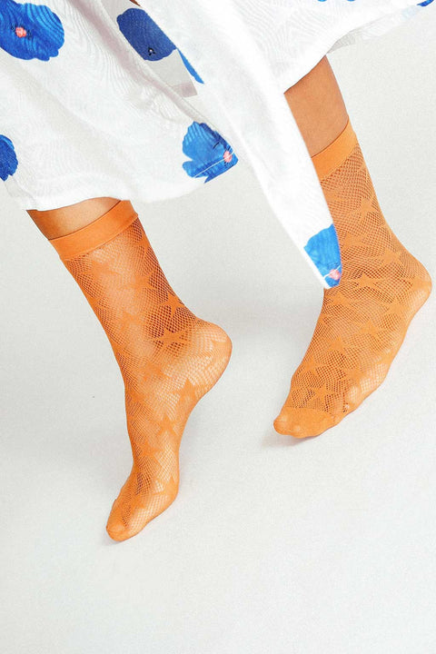 Reseau Fishnet Ankle Sock
