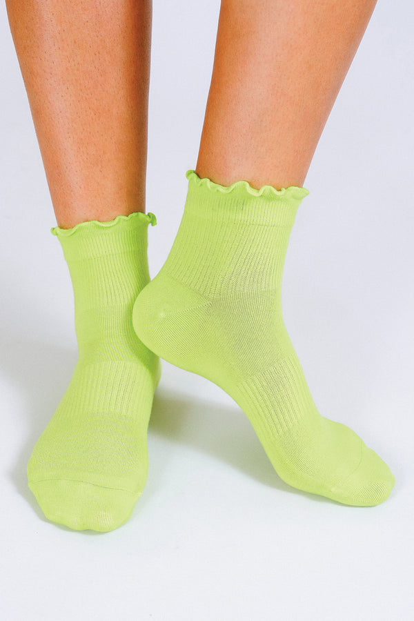Ruffle Ankle Sock