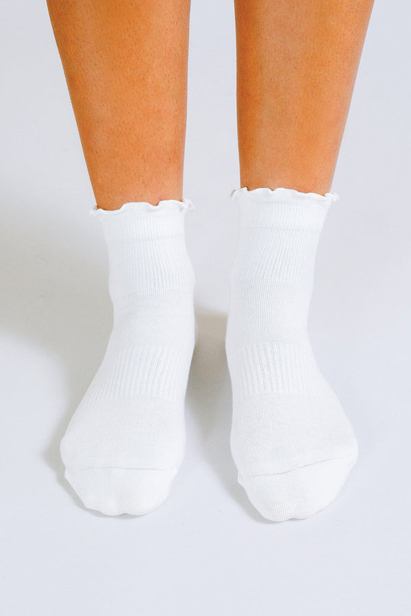 Ruffle Ankle Sock