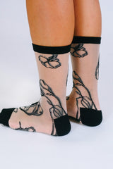 Flower Ankle Sock