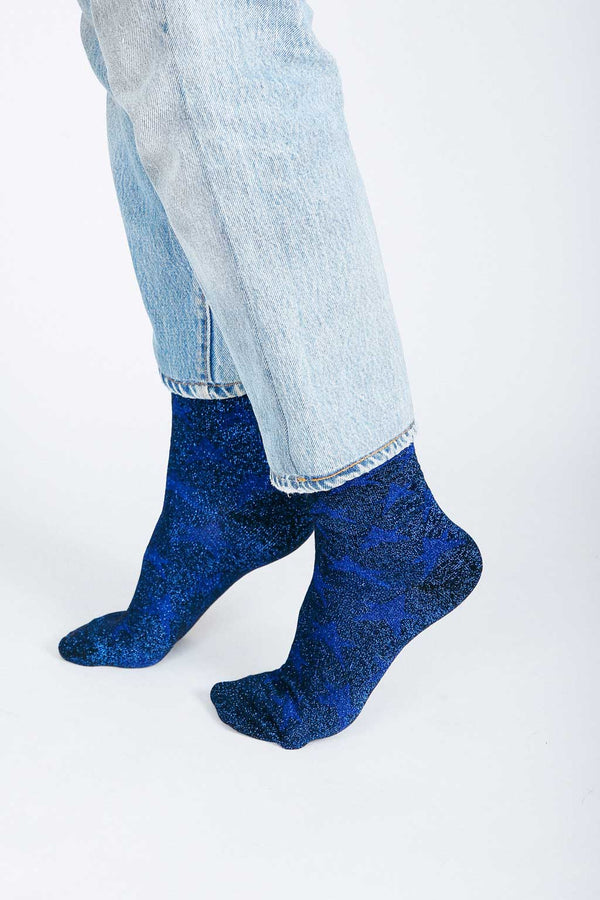 Star Shimmer Ankle Sock