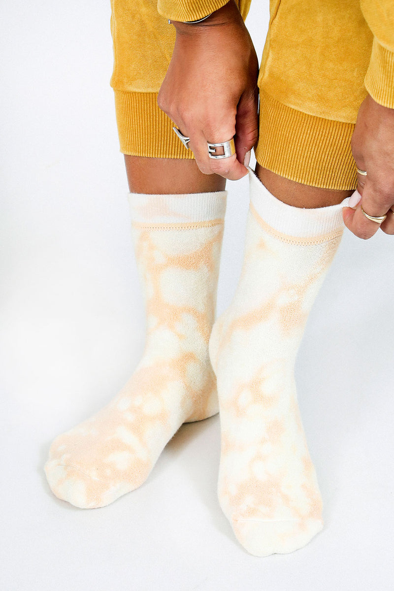 Terry Tie Dye Ankle Sock