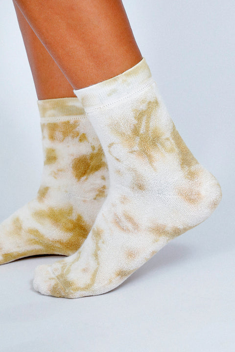 Terry Tie Dye Ankle Sock
