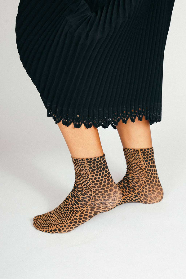 Yoshi Animal Printed Ankle Sock