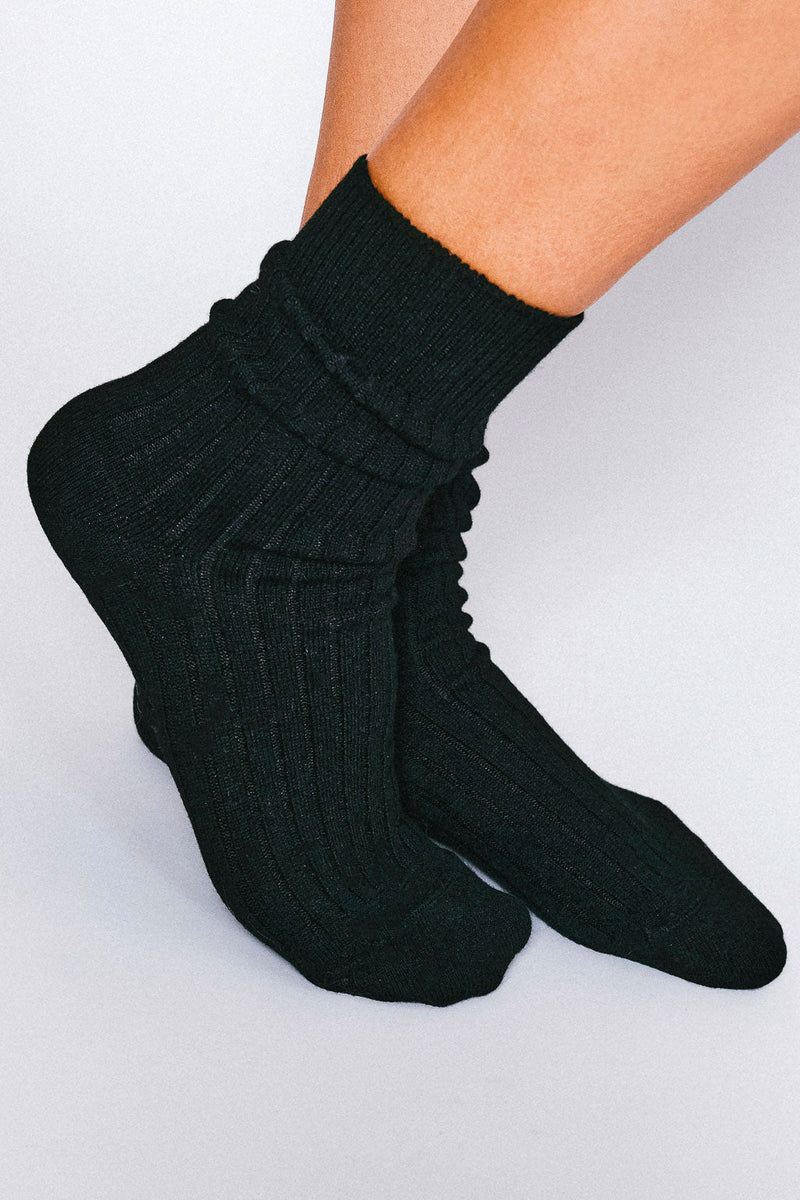 Mere Cashmere Ankle Sock