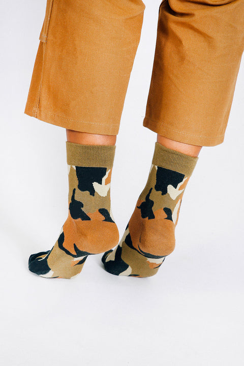 Camo Ankle Sock