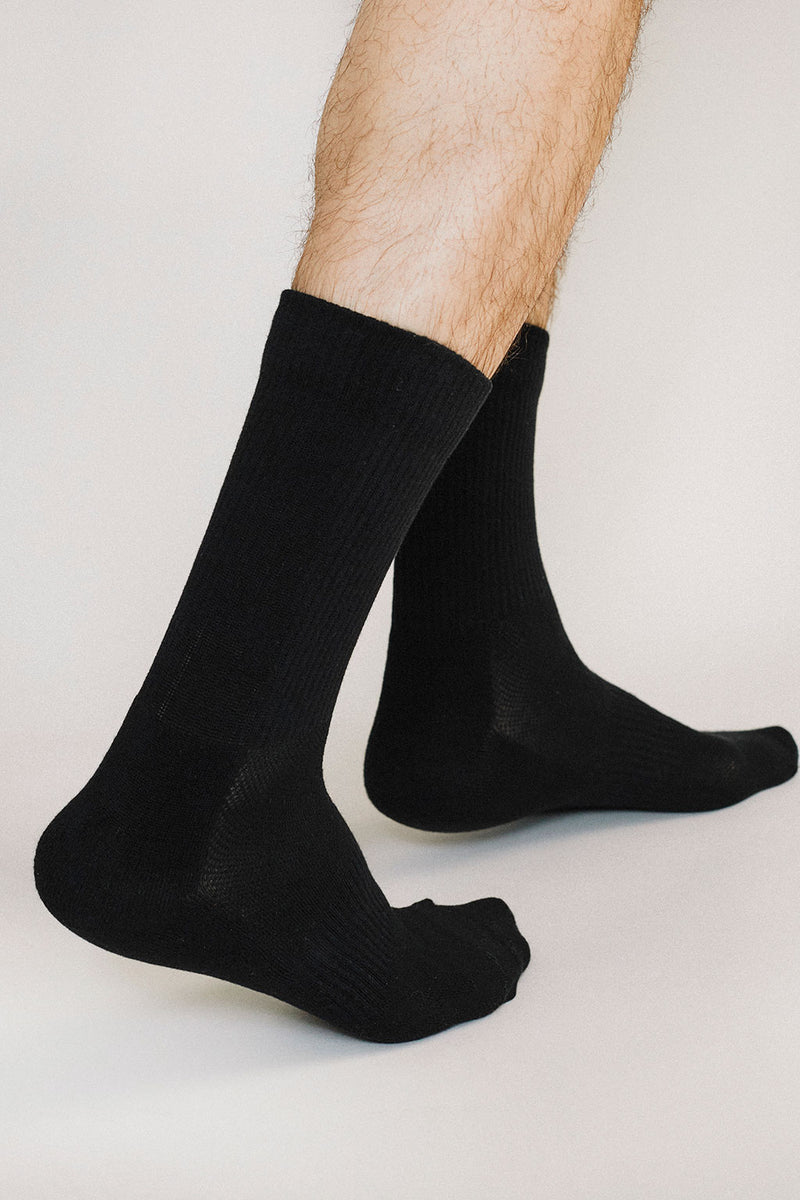 Base Crew Sock | Tailored Union Heather Grey / OSFA