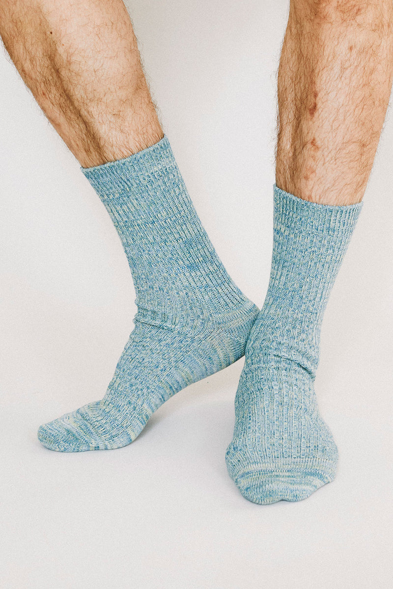 Beta Melange Crew Sock