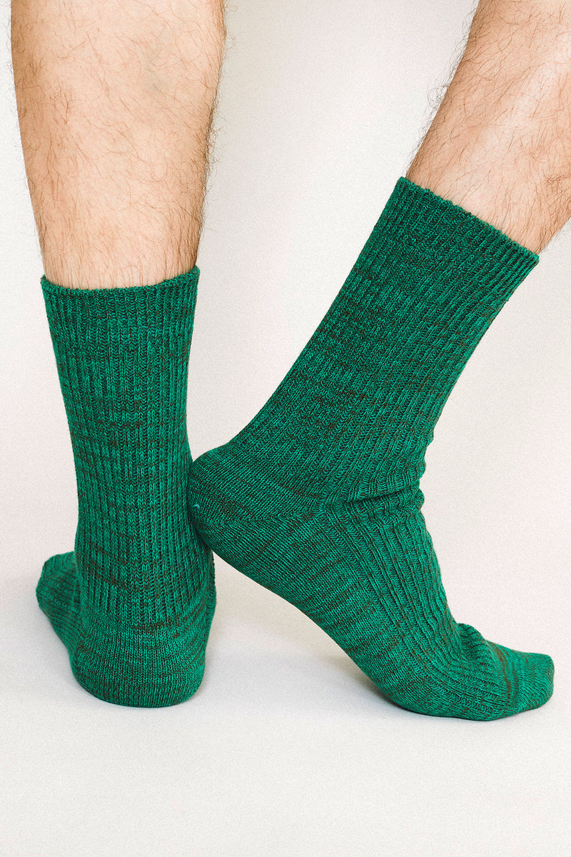 Beta Melange Crew Sock