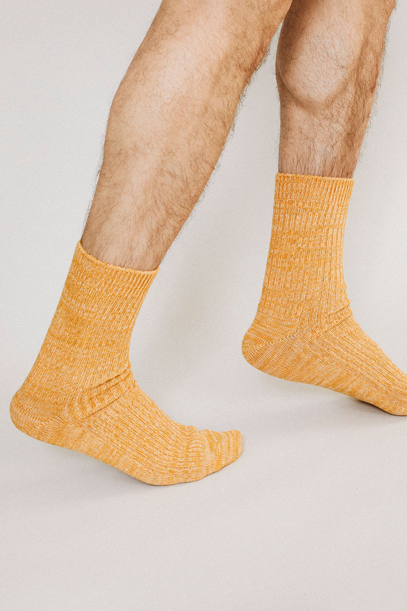 Beta Melange Crew Sock