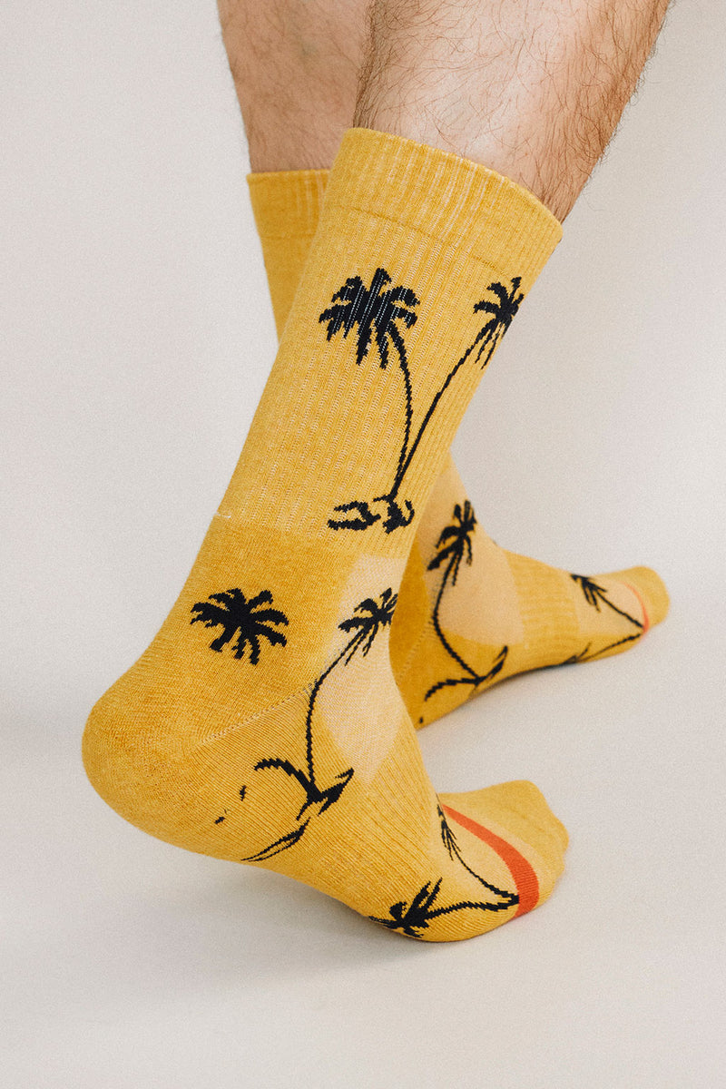 Tomy Palm Tree Crew Sock