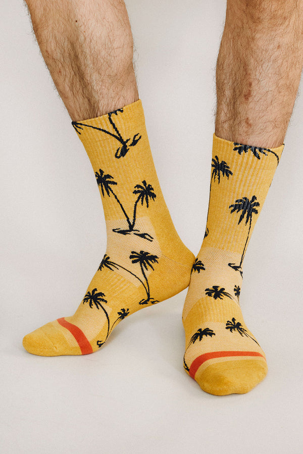 Tomy Palm Tree Crew Sock