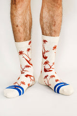 Tomy Palm Tree Crew Sock