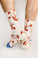 Tomy Palm Tree Crew Sock