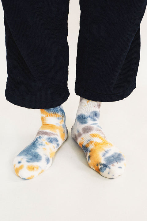 Trippy Tie Dye Crew Sock