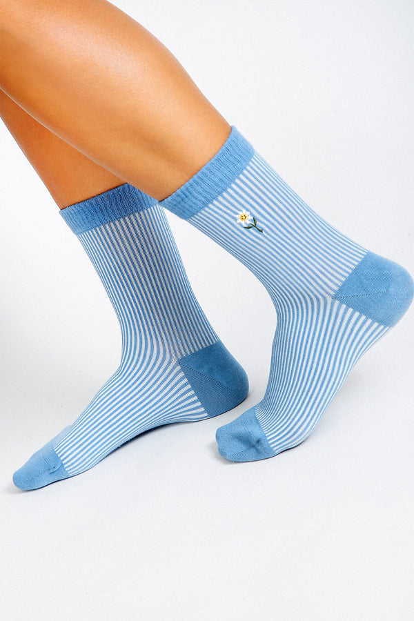 Tailored Union Daisy ankles Blue