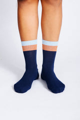 Frank Shimmer Top Ankle Sock