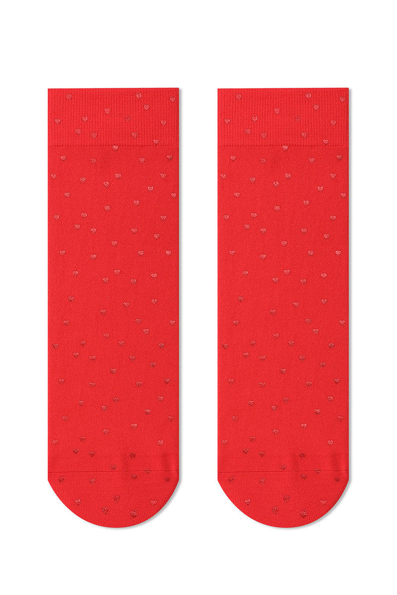 Tailored Union Nylon Love Socks Heart
