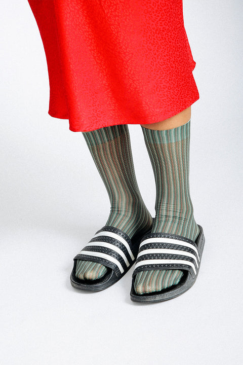 lightweight and silky pair of hosiery
