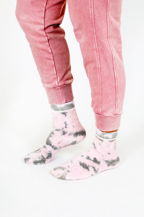 Terry Tie Dye Ankle Sock